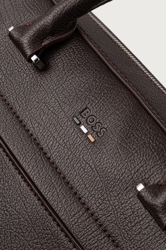 Torba za muškarce od imitacije kože Ray_RP_S doc case BOSS 50572833 smeđa