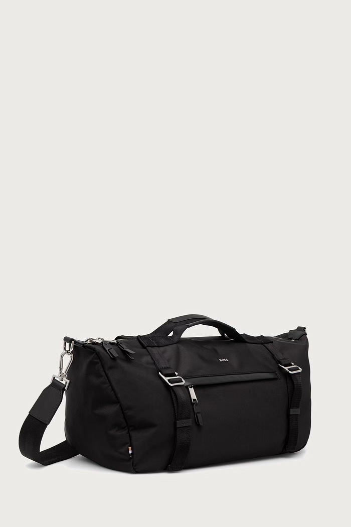 BOSS Cestovní taška pánská Highway_N_Mn Holdall černá 50572806