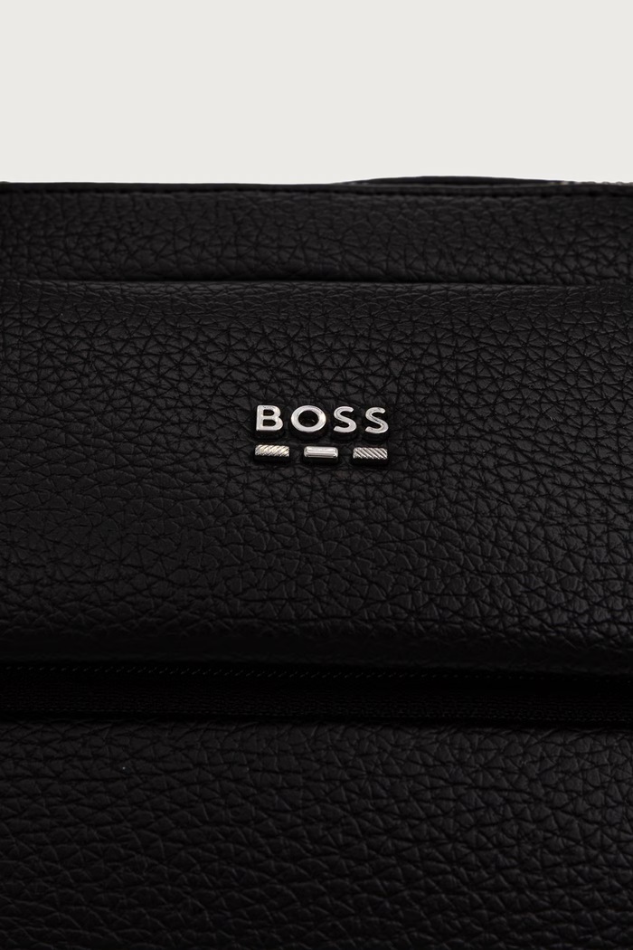 BOSS сумка для ноутбука мужская из искусственной кожи Ray EVO_Doc Case чёрный 50572798