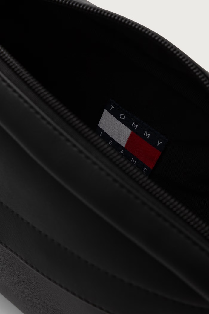 Torba oko struka za muškarce od imitacije kože Tommy Jeans AM0AM14626 crna