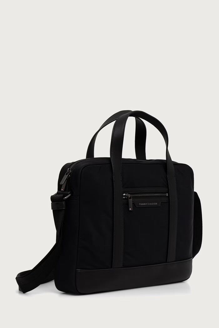 Tommy Hilfiger Torba na laptopa męska AM0AM14855 czarny AW26