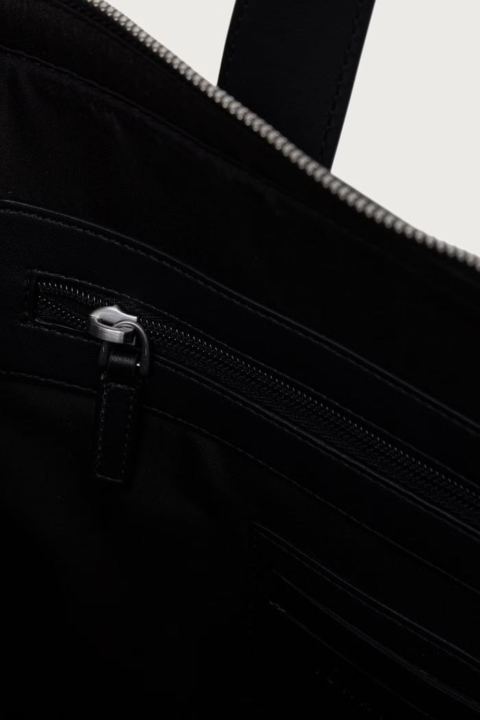 Torba za laptop za muškarce Tommy Hilfiger crna AM0AM14733