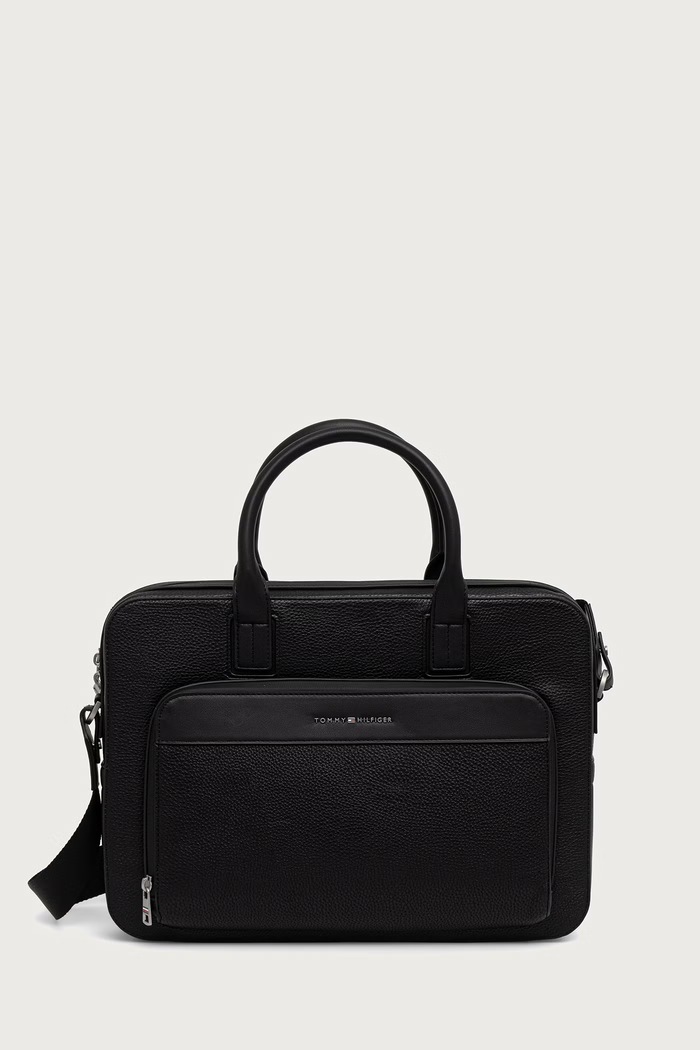 Tommy Hilfiger torba na laptopa męska czarny AM0AM14730