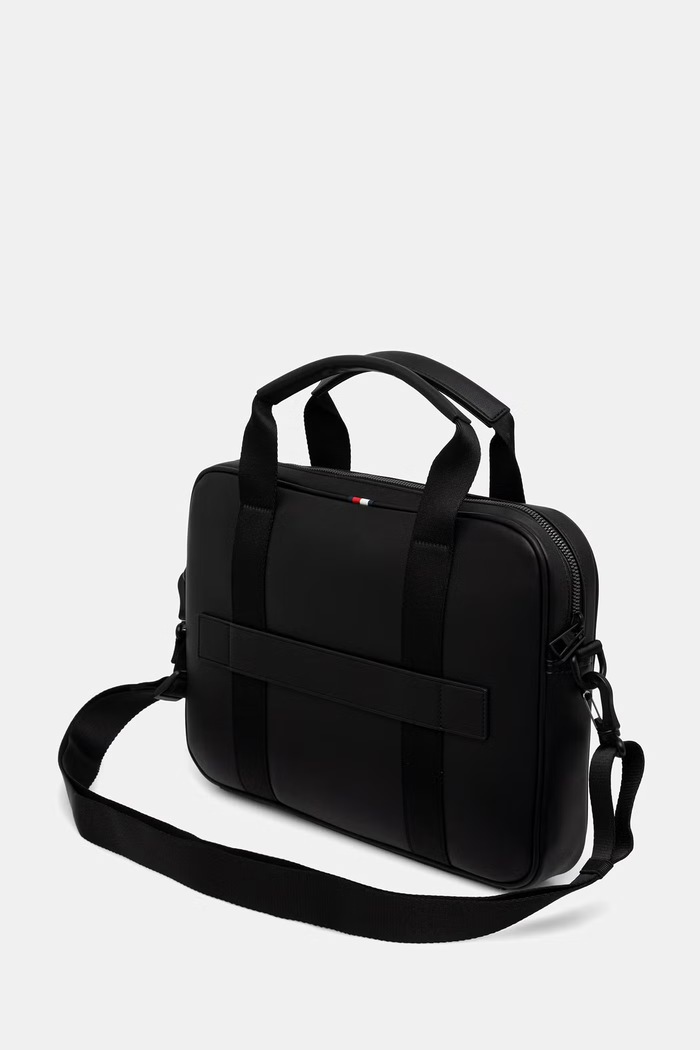 Akcesoria Tommy Hilfiger torba męska z imitacji skóry AM0AM14727 czarny