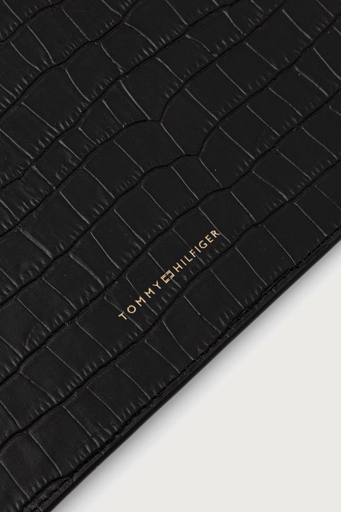Mala torba za muškarce od imitacije kože Tommy Hilfiger AM0AM14827 crna