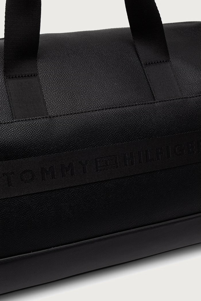 Torba za muškarce od imitacije kože Tommy Hilfiger crna AM0AM14738