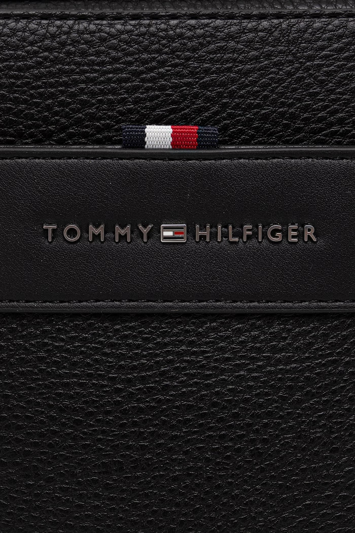Tommy Hilfiger saszetka męska z imitacji skóry AM0AM14698 czarny