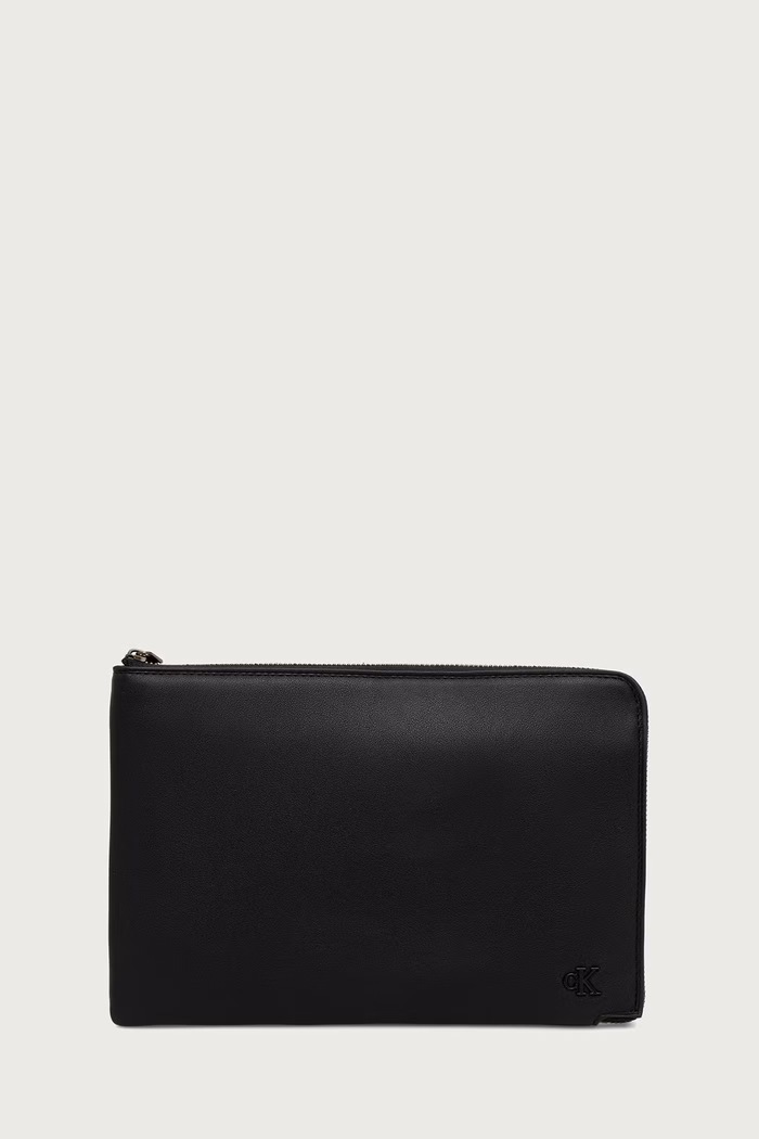 Calvin Klein Kabelka pánska z imitácie kože čierna LV04D1366G
