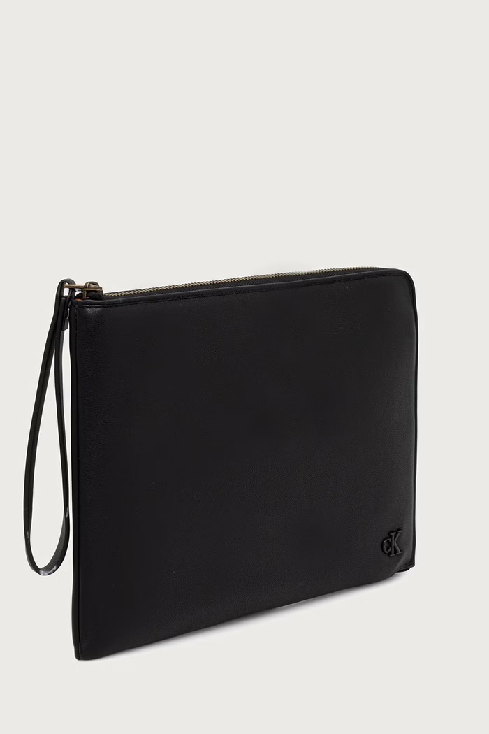 Calvin Klein Kabelka pánska z imitácie kože LV04D1366G čierna AW26