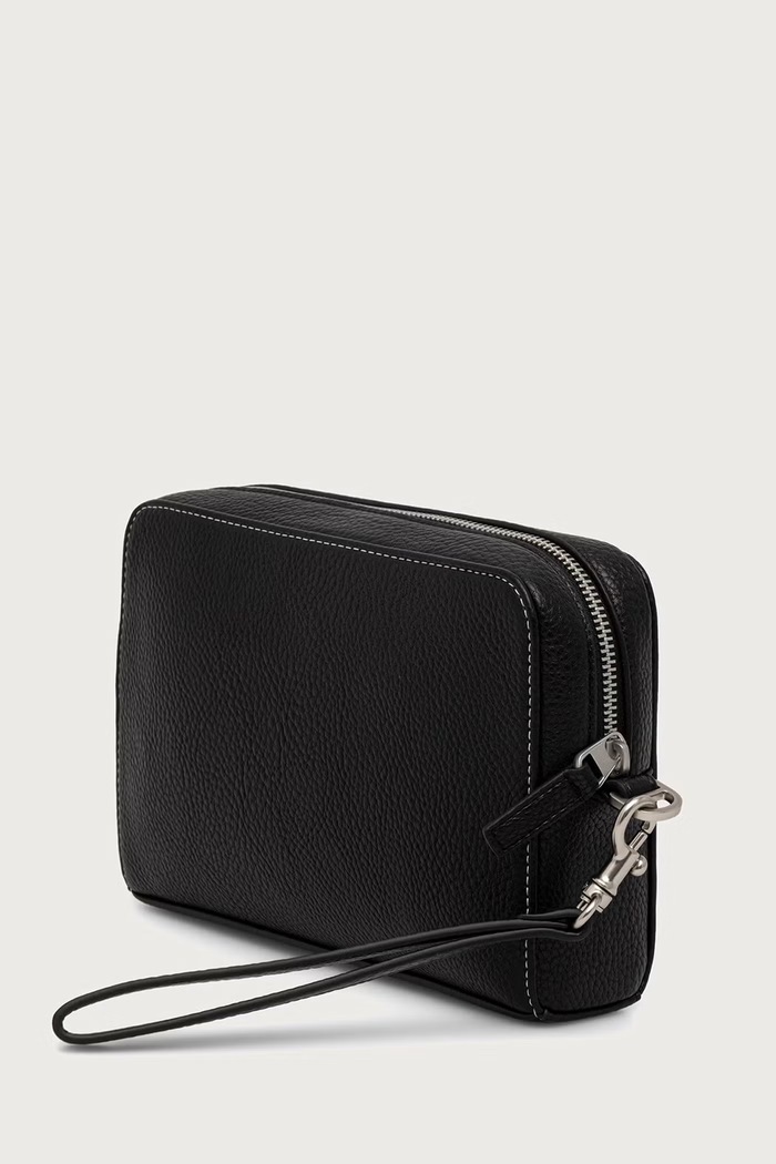 Calvin Klein mala torba za muškarce od imitacije kože LV04D1271G crna AW26