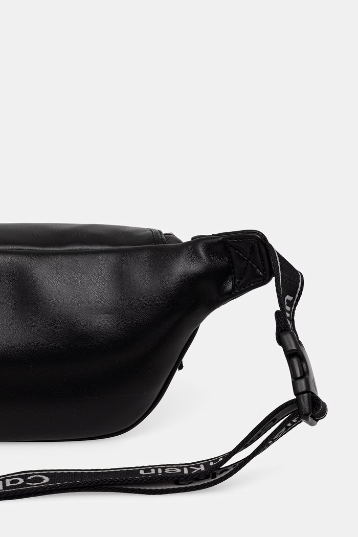 Akcesoria Calvin Klein nerka męska z imitacji skóry LV04D3630G czarny