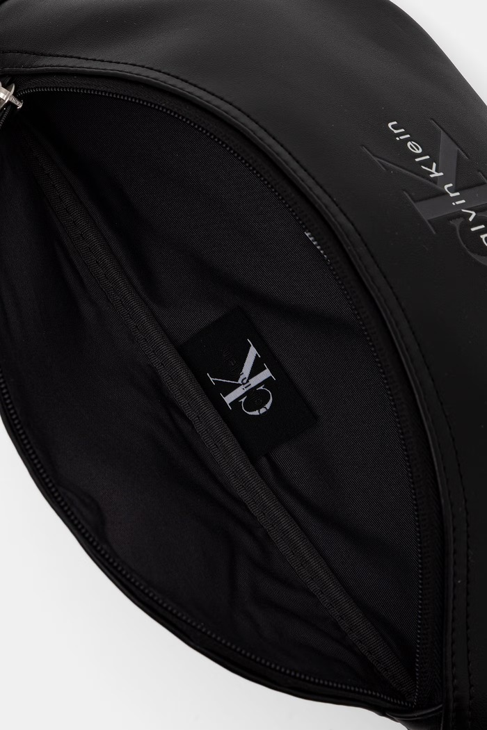 Calvin Klein nerka męska z imitacji skóry LV04D3630G czarny