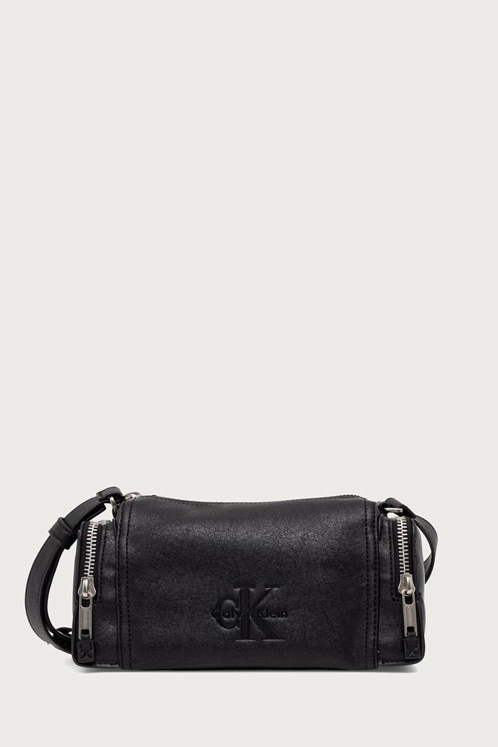 Calvin Klein torba męska z imitacji skóry czarny LV04D3469G