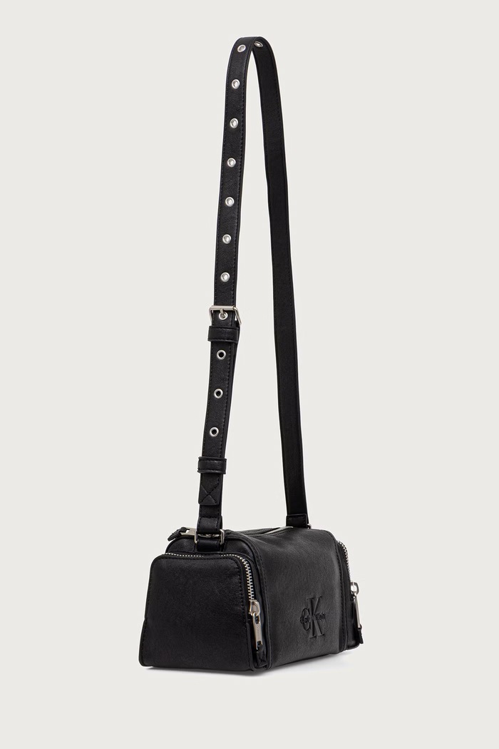 Calvin Klein torba męska z imitacji skóry LV04D3469G czarny AW26