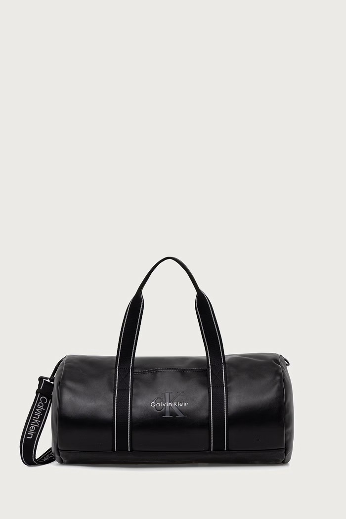 Calvin Klein torba męska z imitacji skóry czarny LV04D3461G