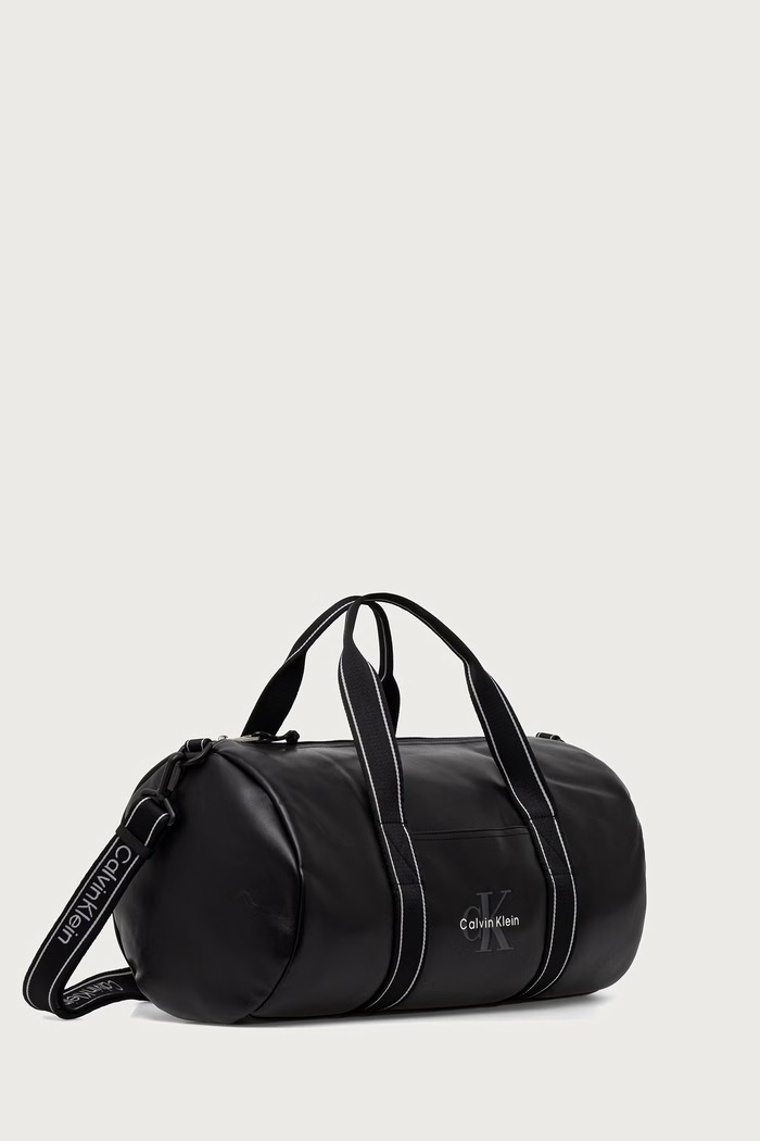 Calvin Klein torba męska z imitacji skóry LV04D3461G czarny AW26