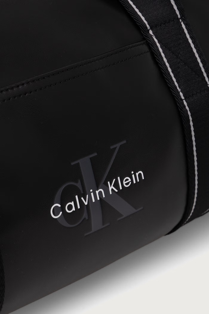 Calvin Klein torba męska z imitacji skóry czarny LV04D3461G