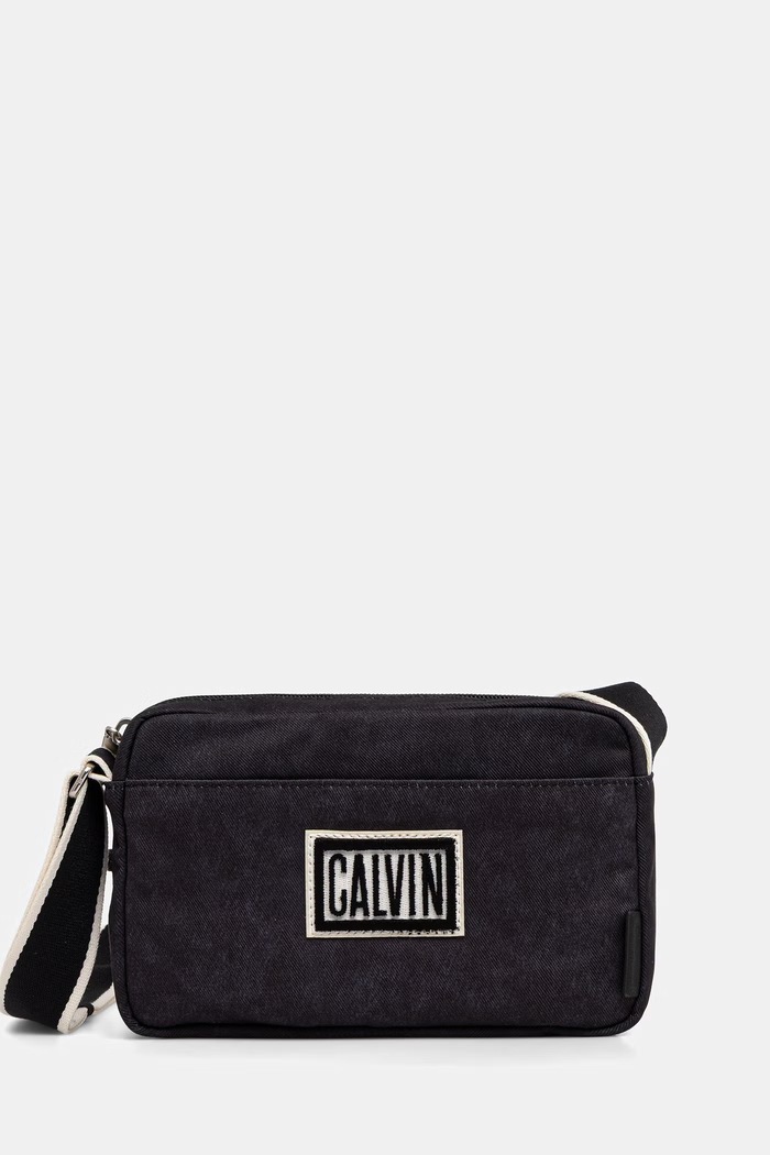 Calvin Klein saszetka męska czarny LV04D3628G