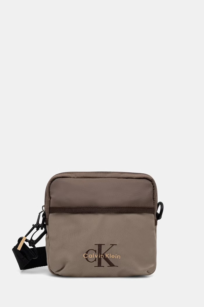 Calvin Klein saszetka męska beżowy LV04D3519G