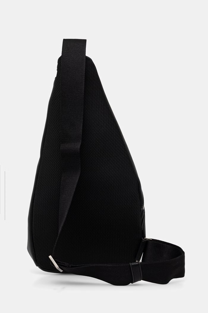 Akcesoria Calvin Klein saszetka męska z imitacji skóry LV04D3495G czarny