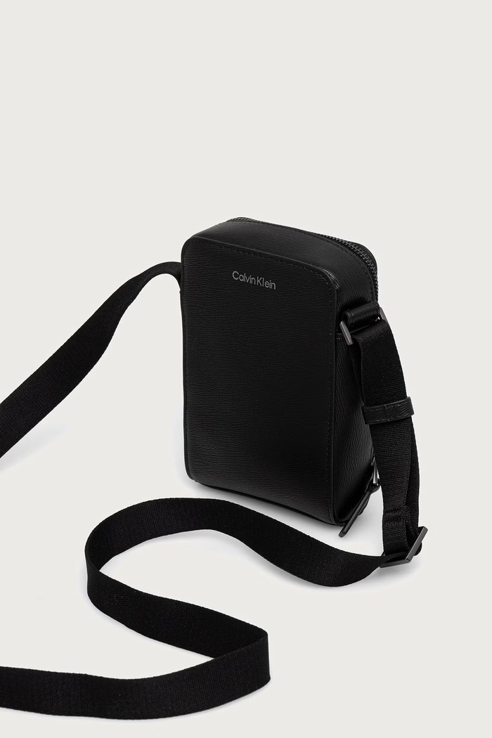 Doplnky Calvin Klein Kabelka pánska z imitácie kože LV04D1285G čierna