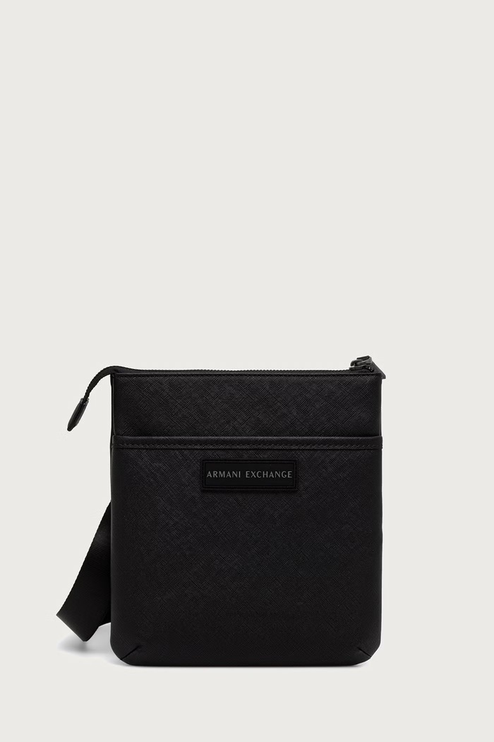 Armani Exchange Kabelka pánska z imitácie kože čierna XM003575.AF26659