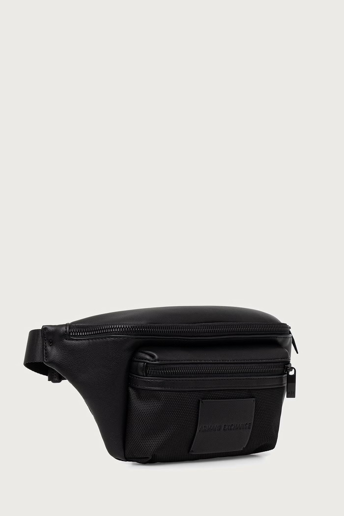 Armani Exchange torba oko struka za muškarce XM003231.AF26655 crna AW26