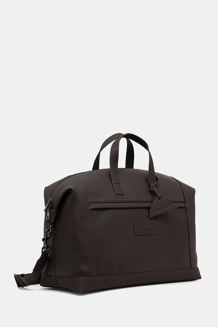 Paul&Shark torba męska skórzana 15318107 granatowy AW26