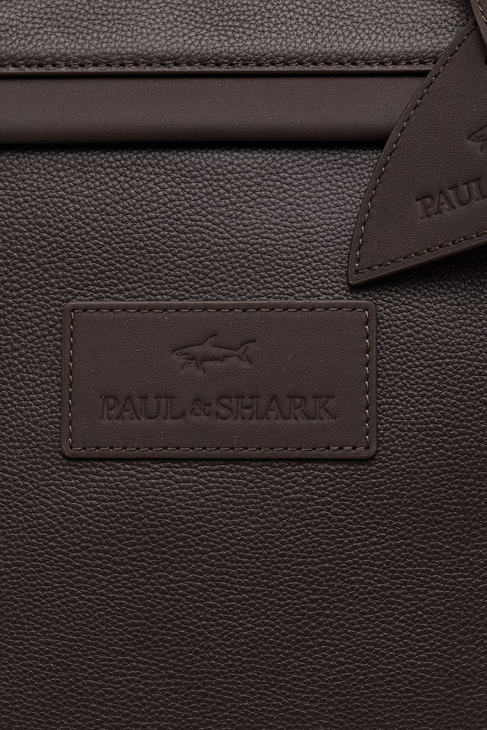 Paul&Shark torba męska skórzana 15318107 granatowy