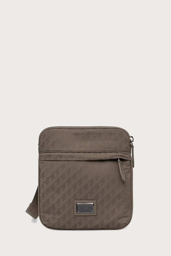 Emporio Armani Saszetka męska zielony EM007050.AF28798