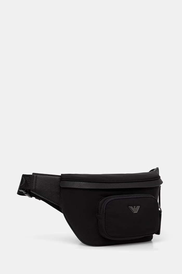 Emporio Armani ledvinka pánská EM001805.AF28784 černá AW26