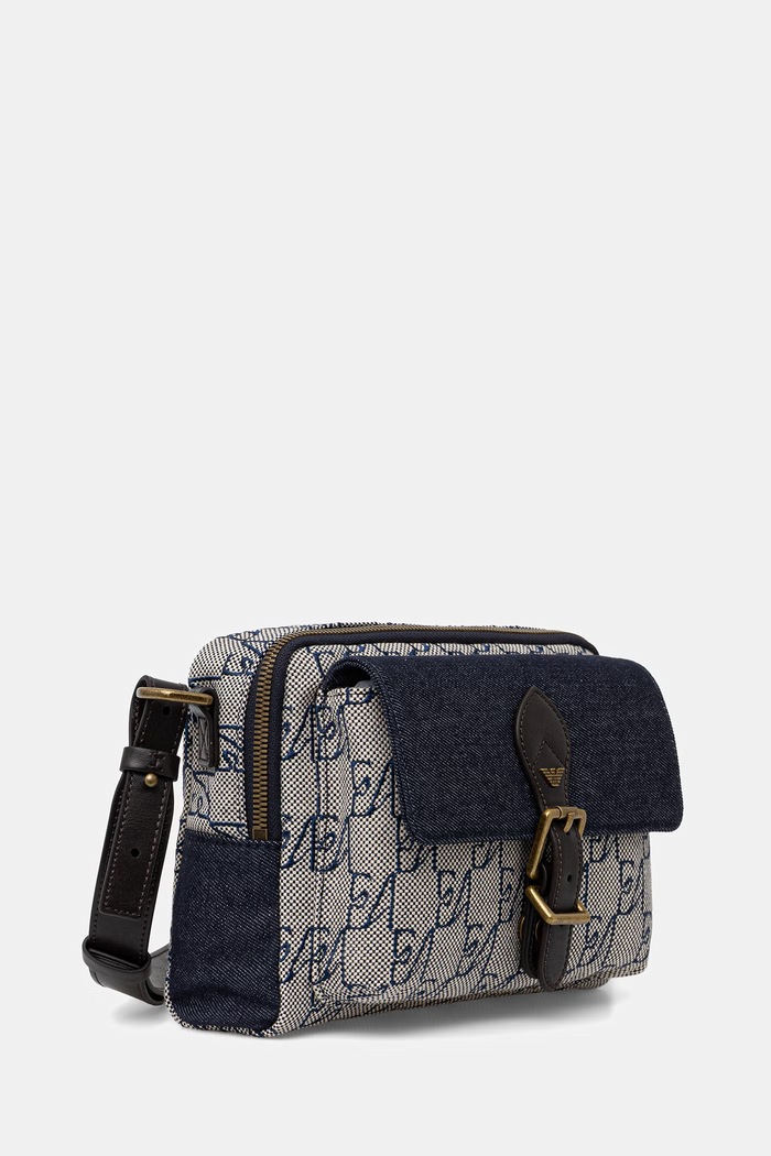 Emporio Armani saszetka męska EM006544.AF27571 beżowy AW26