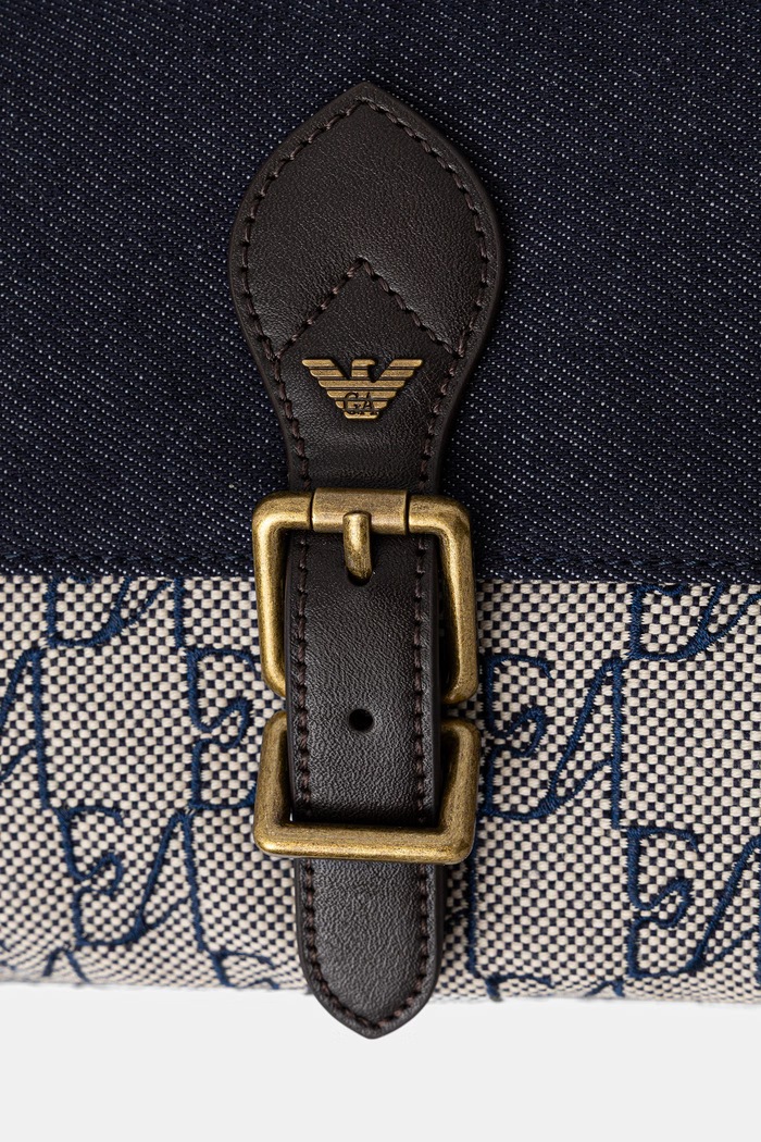 Emporio Armani saszetka męska beżowy EM006544.AF27571