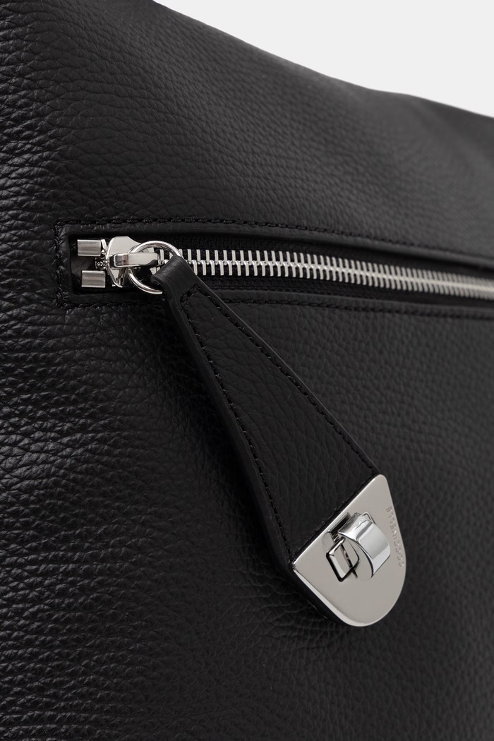 Coccinelle torba męska skórzana czarny E1.VM5.81.01.01