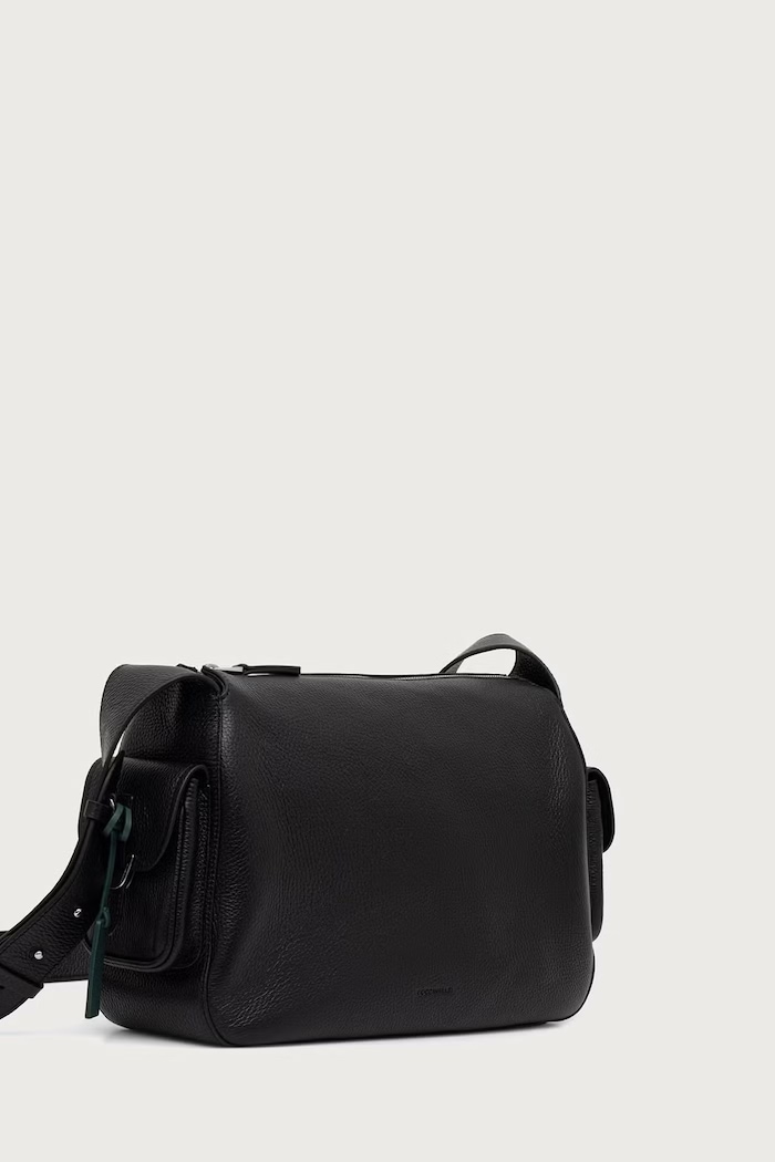 Coccinelle Сумка для мужчин кожаная E1.U0F.85.04.01 чёрный AW26