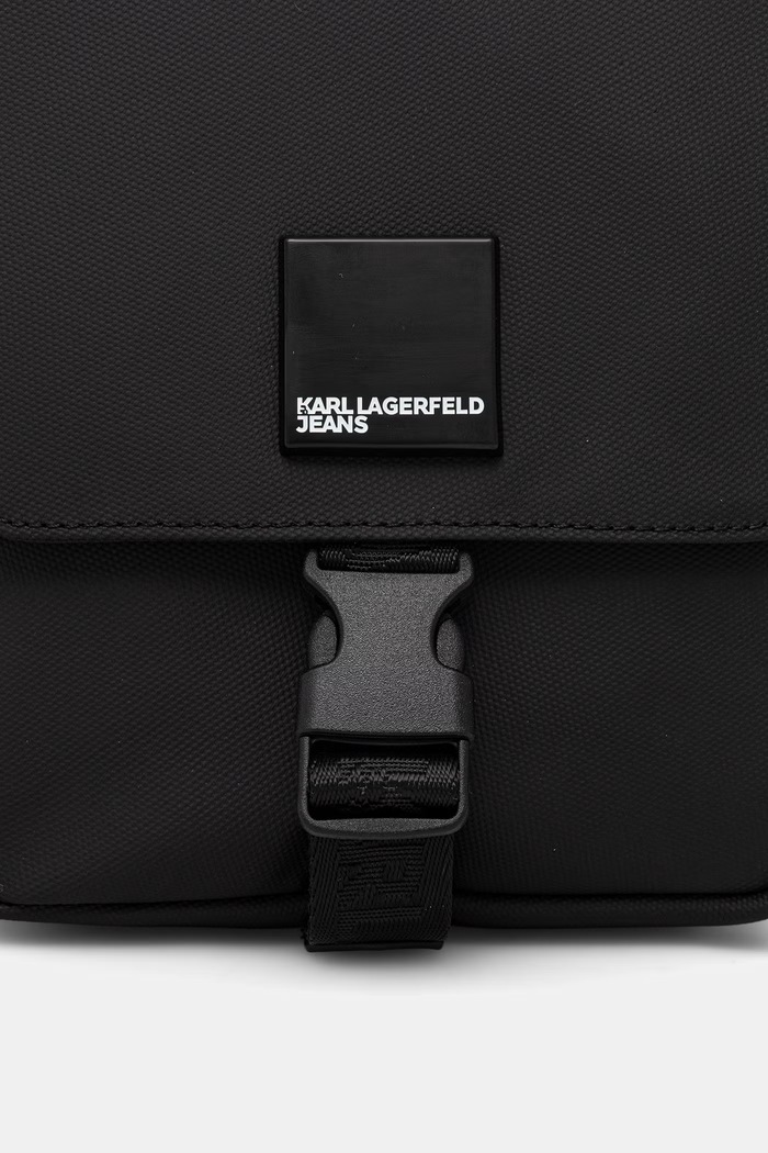 Karl Lagerfeld Jeans saszetka męska czarny B3M30216