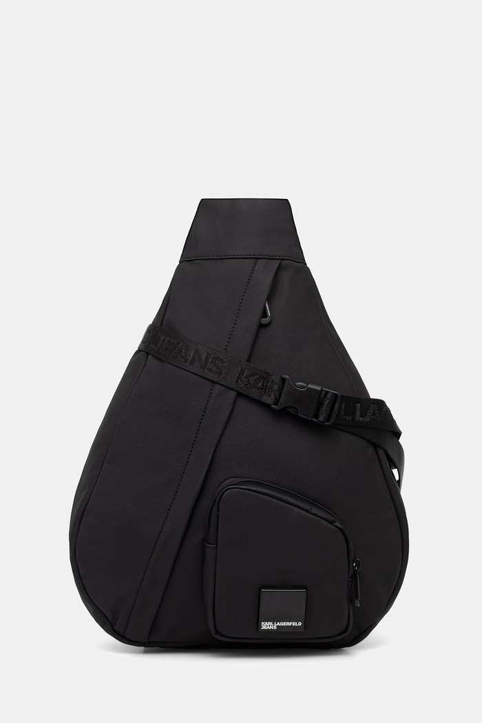 Karl Lagerfeld Jeans plecak męski czarny B3M30214