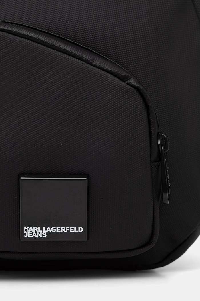 Karl Lagerfeld Jeans plecak męski czarny B3M30214