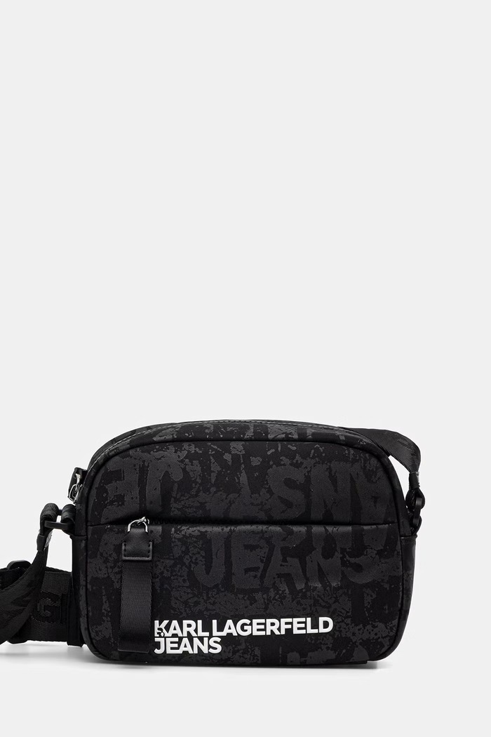 Karl Lagerfeld Jeans saszetka męska czarny B3M30207