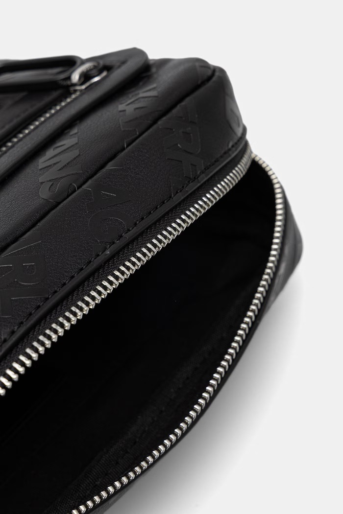 Karl Lagerfeld Jeans saszetka męska z imitacji skóry B3M30223 czarny