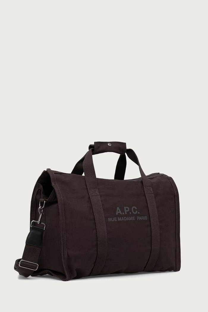 A.P.C. Torba bawełniana gym bag recuperation COHTN.H62230 brązowy AW26