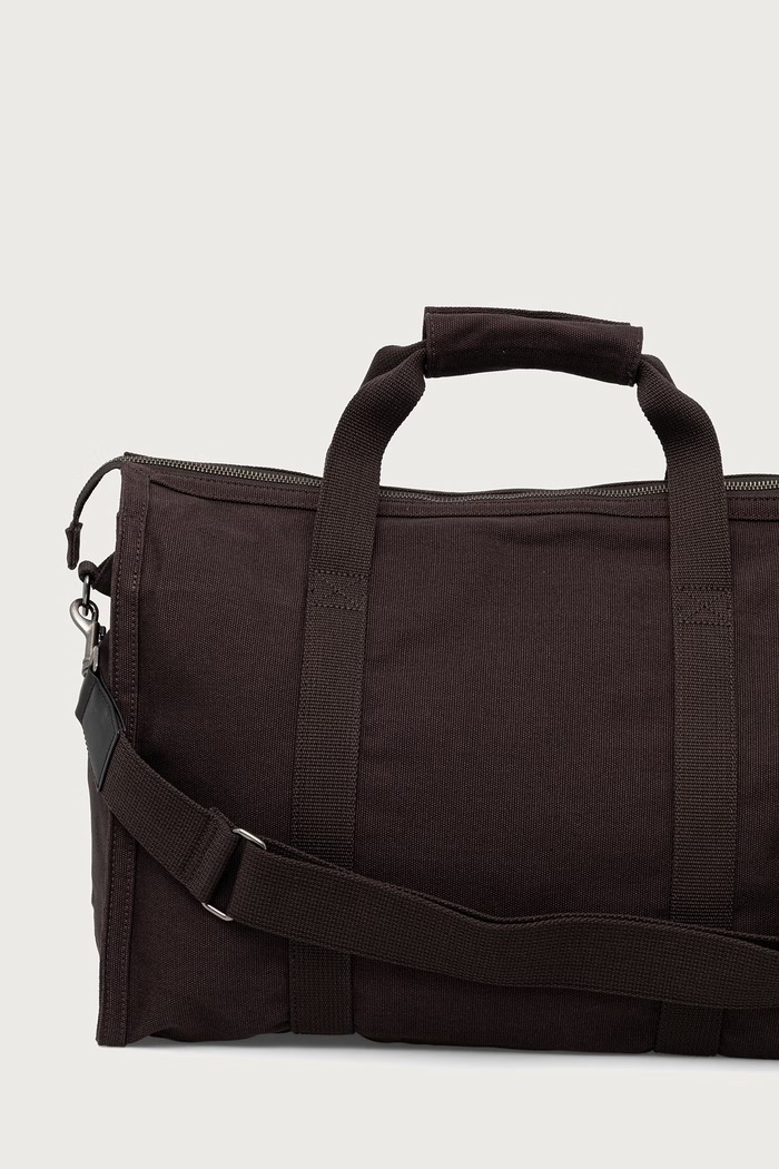 Akcesoria A.P.C. Torba bawełniana gym bag recuperation COHTN.H62230 brązowy