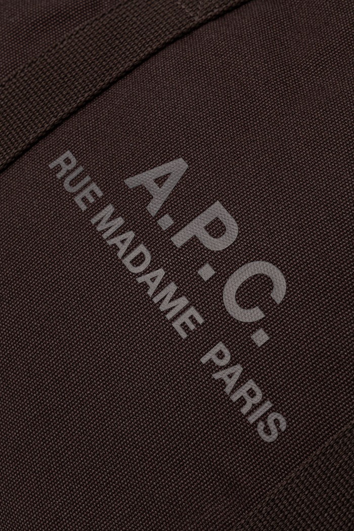 Torba bawełniana gym bag recuperation A.P.C. COHTN.H62230 brązowy