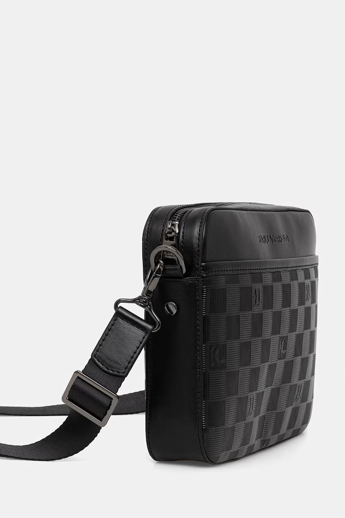 Karl Lagerfeld torbica moška iz umetnega usnja 563112.805909 črna AW26