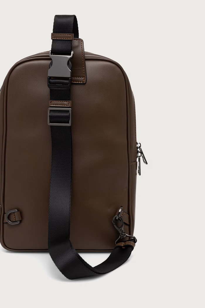 Karl Lagerfeld taštička pánská z imitace kůže 563112.805921 hnědá AW26