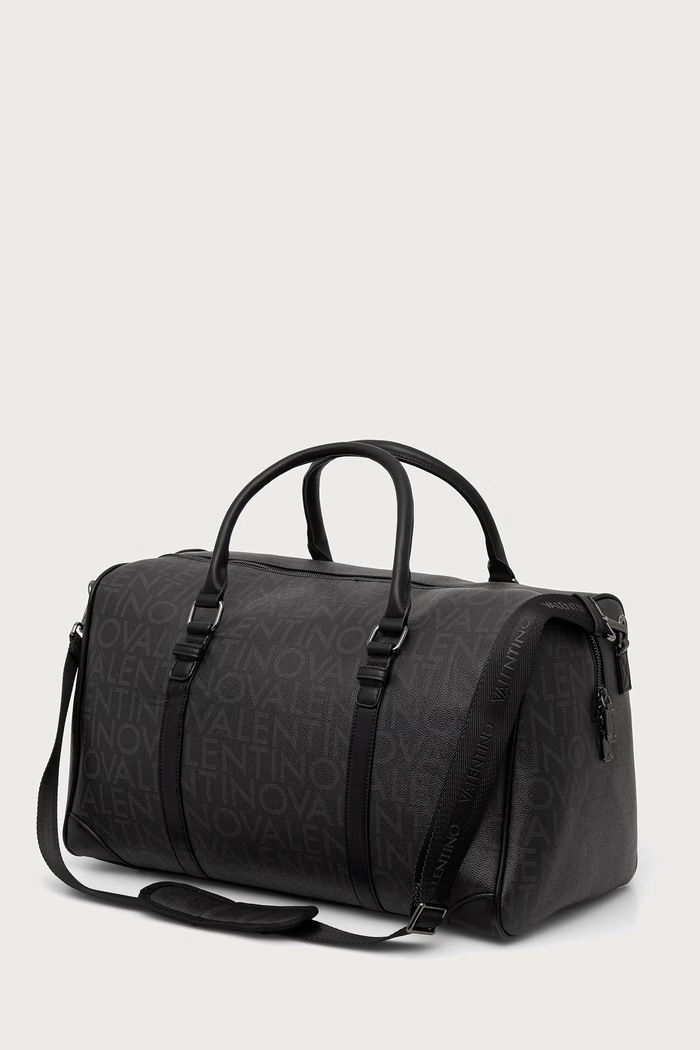 Męskie z imitacji skóry KING RE Valentino Bags VBS9RQ10 czarny