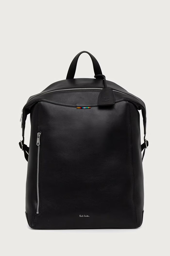 Paul Smith Plecak męski skórzany czarny M1A.8336.WSIGNT