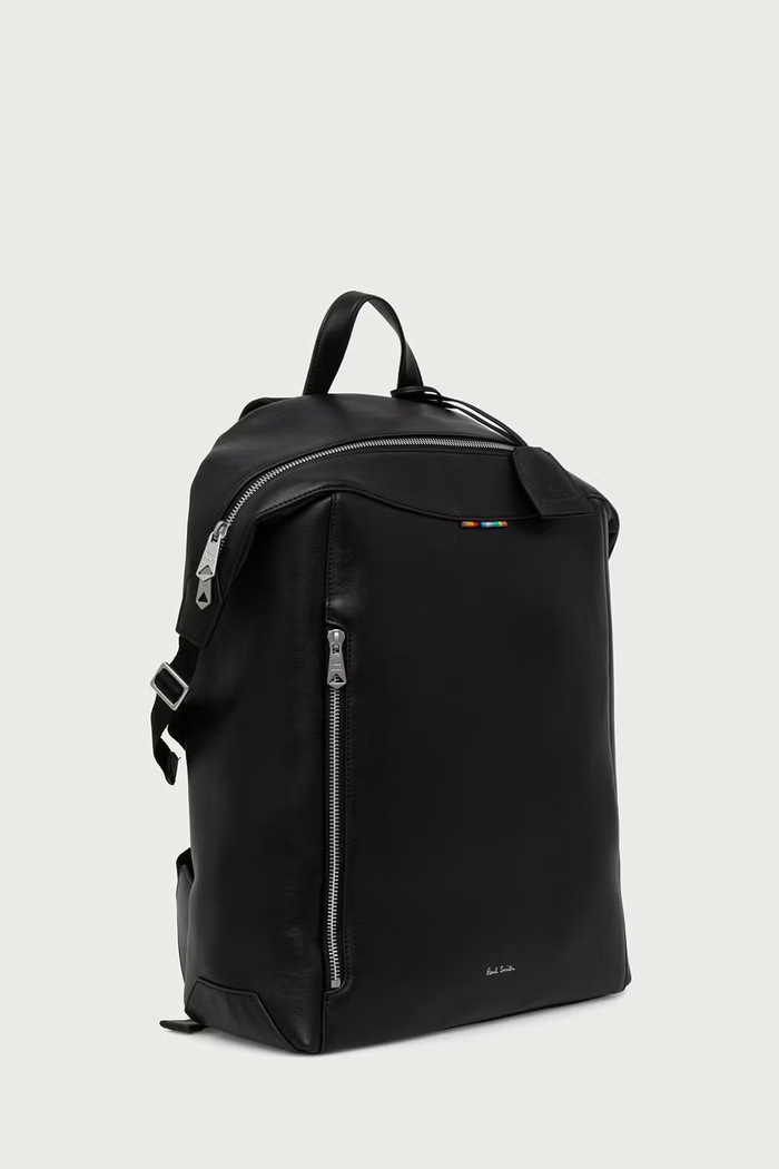 Paul Smith Plecak męski skórzany M1A.8336.WSIGNT czarny AW26