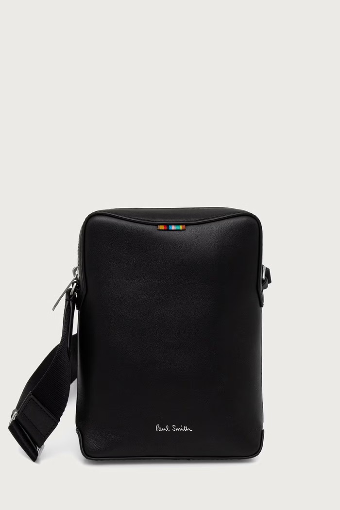 Paul Smith Saszetka męska skórzana czarny M1A.8333.WSIGNT