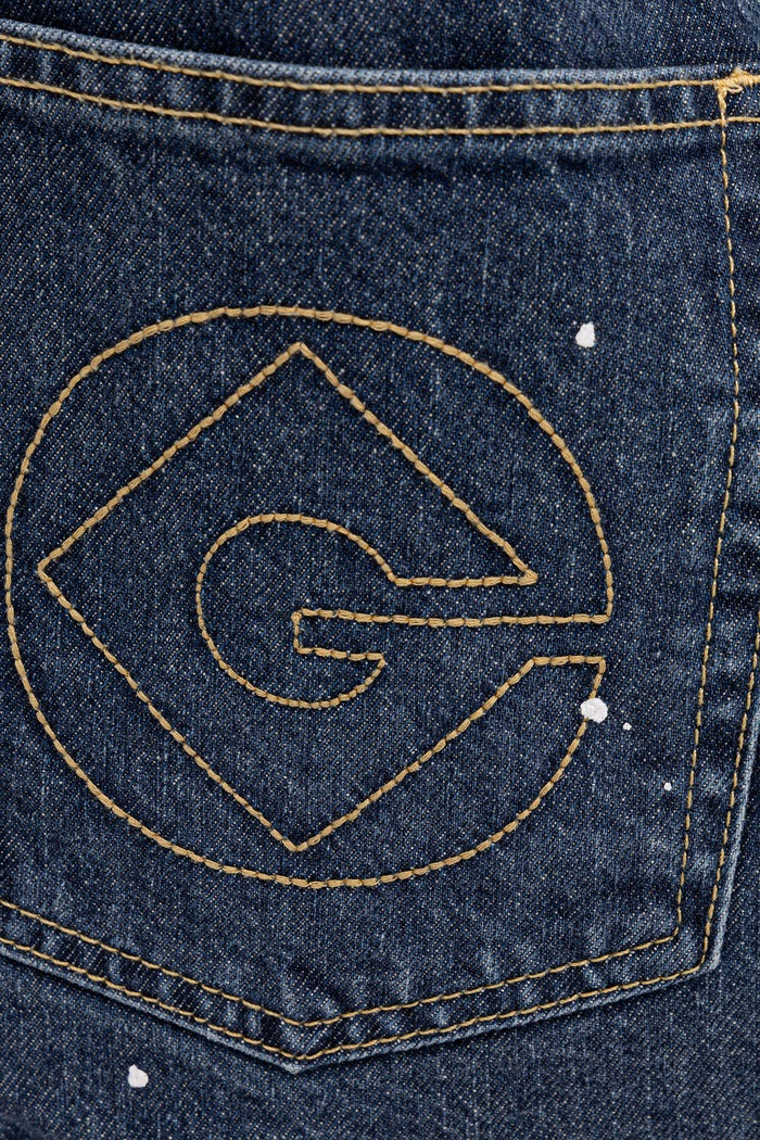 Guess Jeans torba materiałowa męska jeansowa granatowy M6YZ42.D2278